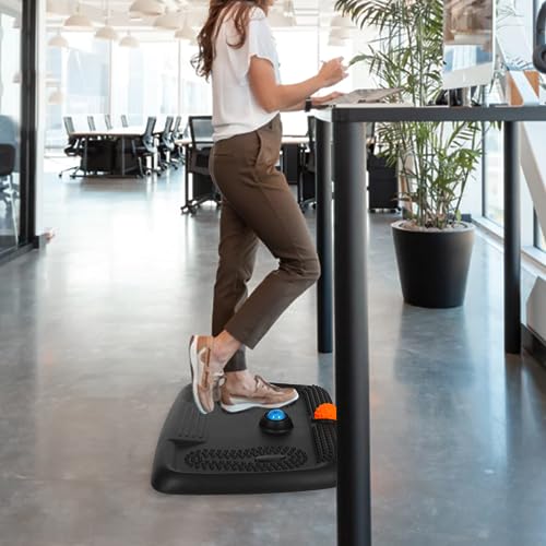 Dailylife PU-BK6750SQ Anti Fatigue Standing Mat By Dailylife, Comfort Standing Desk Mat, Ergonomic Stand Up Mat With 2 Massage Ball, Soft & Durable Floor Mat thumb #7