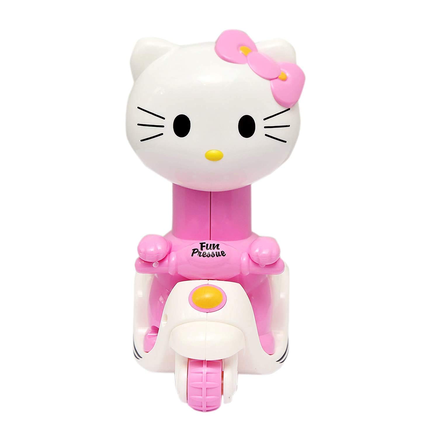 Press and Go Hello Kitty Scooter Toy for Kids | Unbreakable Friction Powered Scooter Toy | Ideal Gift for Kids Age 3+ Years - Multicolor (Pack of 1)