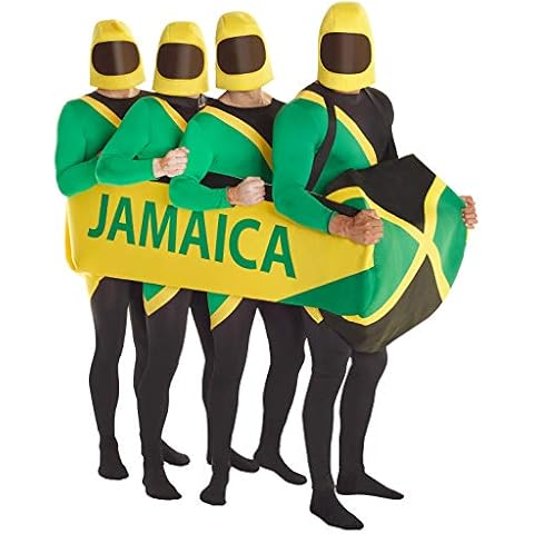 Morphsuit Jamaican Bobsled Fancy Dress Costume Cover