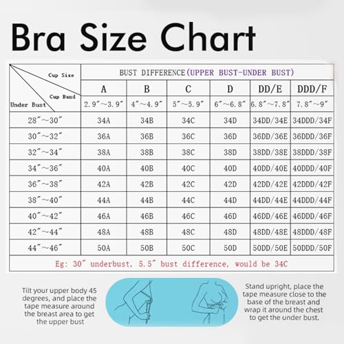 JishinGal Women's Push Up Bra Hide Back Fat Full Coverage Uplift Shapewear Bras for Women Back Fat Smoothing - Image 7