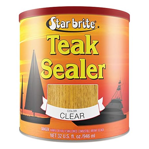 Star brite Teak Sealer - Clear Formula