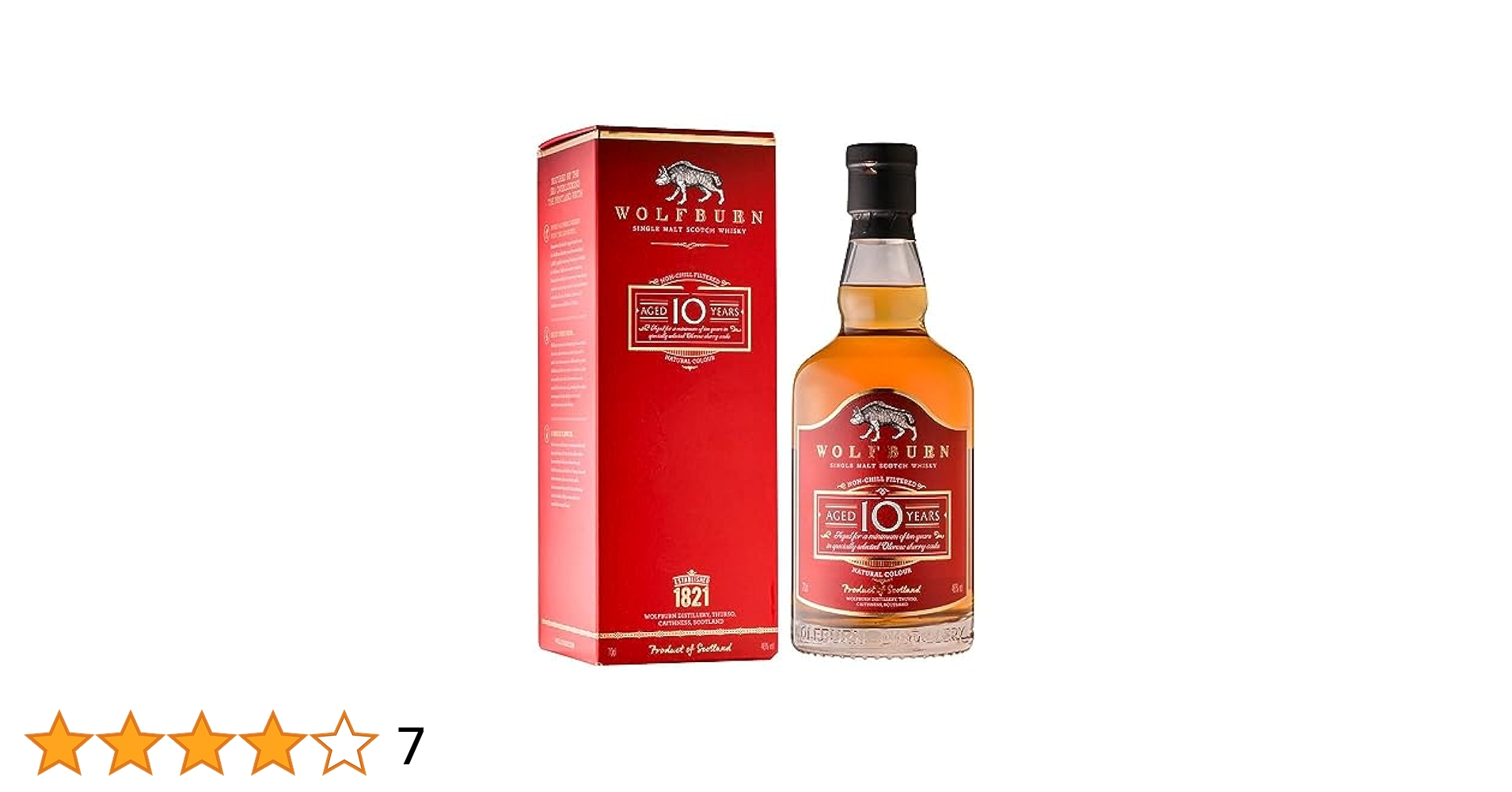 Amazon.co.jp: ウルフバーン10年[ ウイスキー イギリス 700ml 46