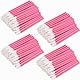 400 Stück Lippenpinsel, BetterJonny Make Up Lippenstift Pinsel Lipgloss Concealer Pinsel Lippenstift Stab Applikator Lippenapplikator Werkzeug für Perfekt Lippen Makeup (Rosa)