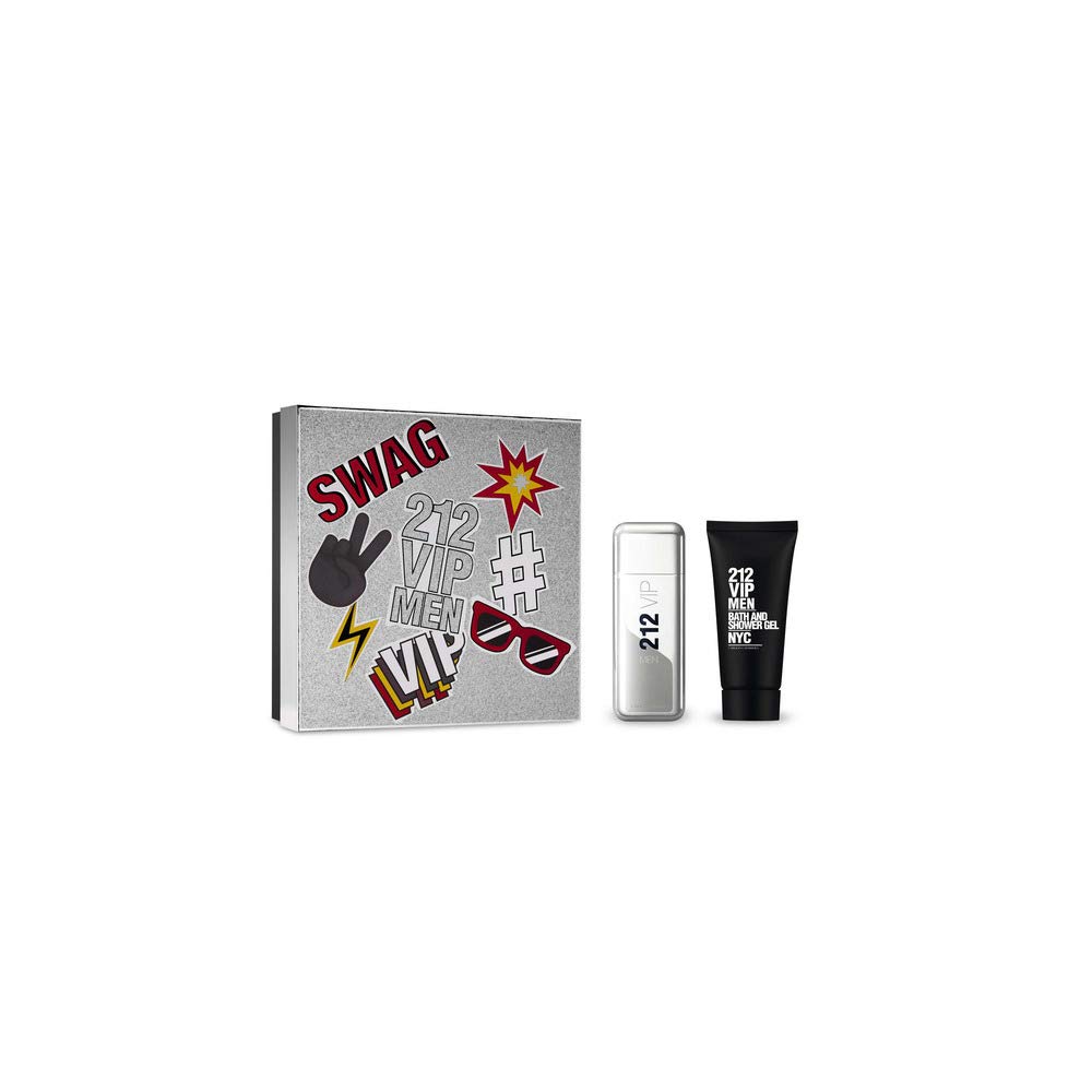 Carolina Herrera 212 VIP Men Eau de Toilette, 100ml and Shower Gel, 100ml-picture-20
