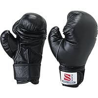 Amazon | 九桜 日本拳法 グローブ 少年用 黒 R200KS | 九桜