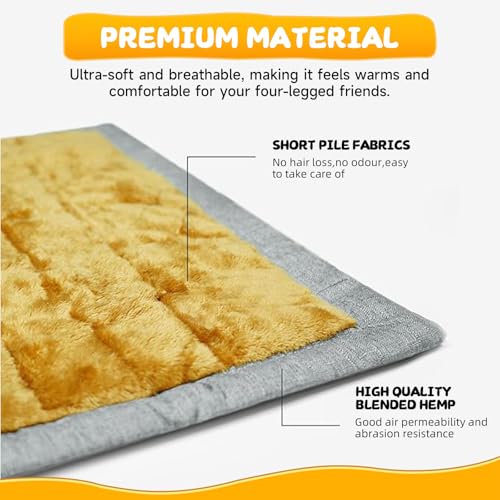 Cama para cães ao ar livre, portátil, tapete de viagem dobrável para animais de estimação, cama gran