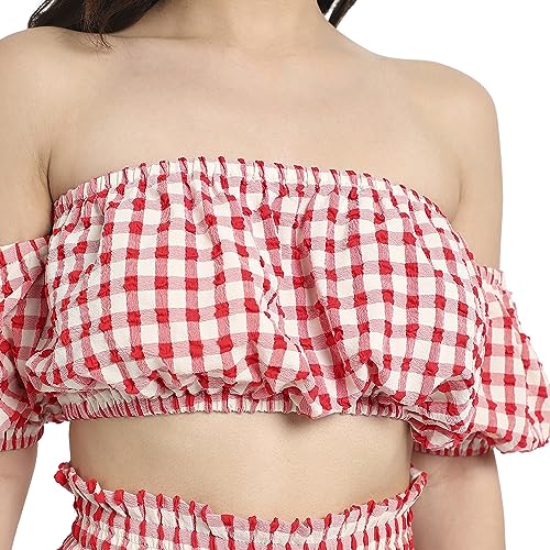 Image of Campus Sutra Polyester Women Pajama Set