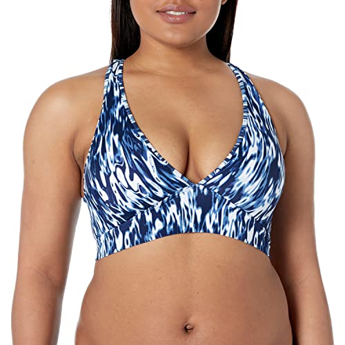 Smart & Sexy Women's Swimwear Racerback Bikini Top – Cut-Out Design for a Bold Look