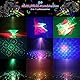 Fwiull Discolicht Partylicht mit Fernbedienung, DJ Musikgesteuert Disco Licht Party Lichter mit Stroboskop, Sprachsteuerte LED Party Lampe, RGB USB Discokugel für Halloween Weihnachten Klub