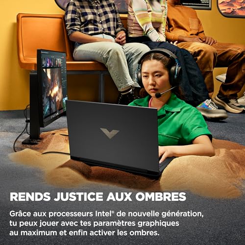 HP Victus (A2MX3EA) Laptop | 16,1" Full-HD Display | Intel Core i714650HX | 16 GB RAM | 512 GB SSD | RTX 4070 8GB | Windows 11 Home | Clavier AZERTY Français | Argent mica – Image 6