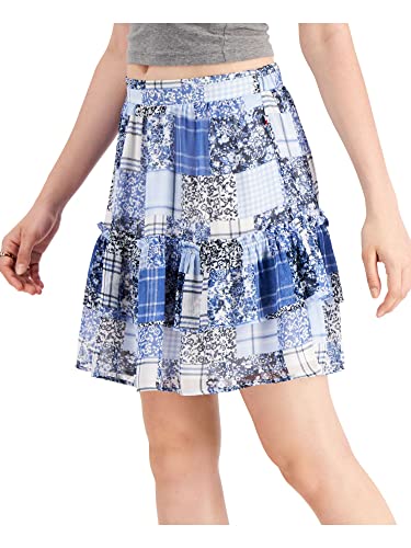 Tommy Hilfiger Womens Patchwork Print Mini Skirt3