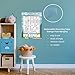 JJPRO Magnetic Reward Chart for Kids, Dry Erase Routine Chart, Behavior Chart for Kids, Star Chart for Kids Behavior at Home. Includes 30 tasks,104 Stars -11“ x 14.5