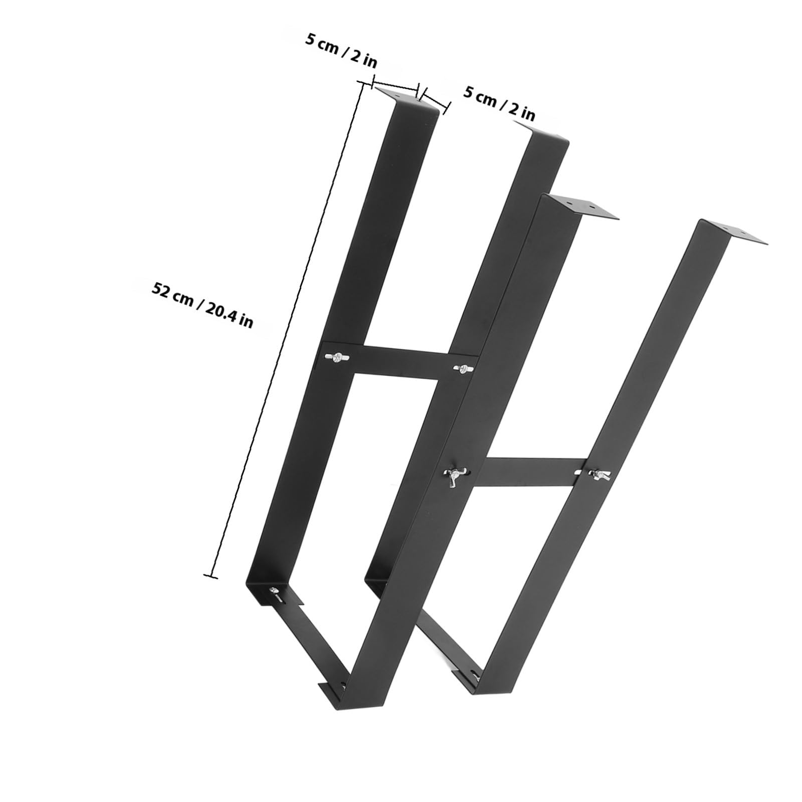 Soporte Estructura Acero para Torre Carbono al Computadora Montaje Altura Ajustable y Sólida Práctico Debajo del Escritorio para PC