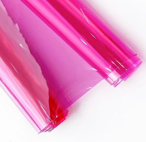 Miniatura 6 de HYANG - Hojas de vinilo holográfico transparente de PVC transparente de piel sintética, 1 rollo de 12 x 47 pulgadas (11.8 in x 47.2 in) para hacer
