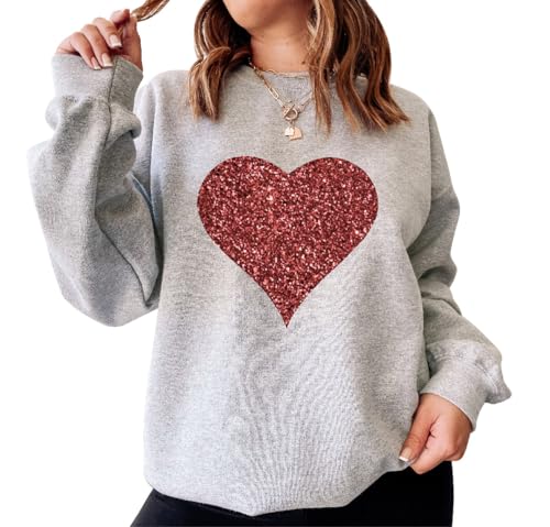 Glitter Heart Sweater,Love Sweat, Valentine's day sweater,unisex loves outfit Sand3