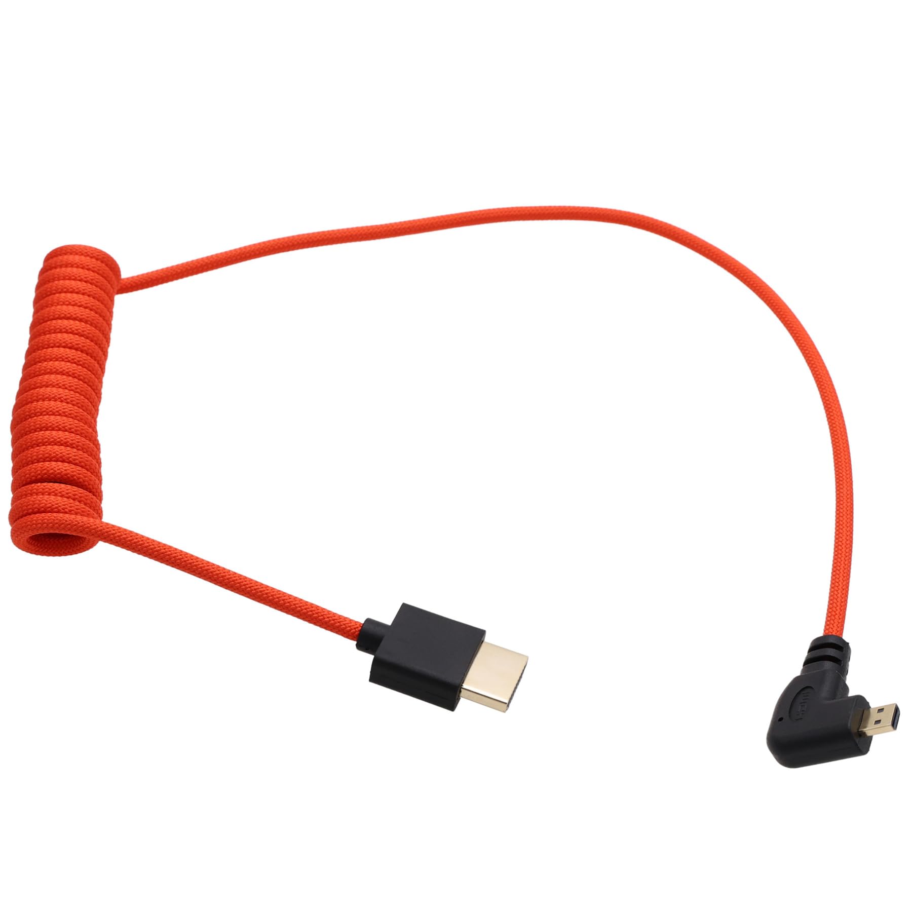Câble micro HDMI vers HDMI 8K coudé fluide pour moniteur Atomos Ninja V - 8
