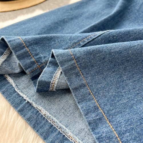 Robe en denim patchwork fini les pannes d'inspiration le matin