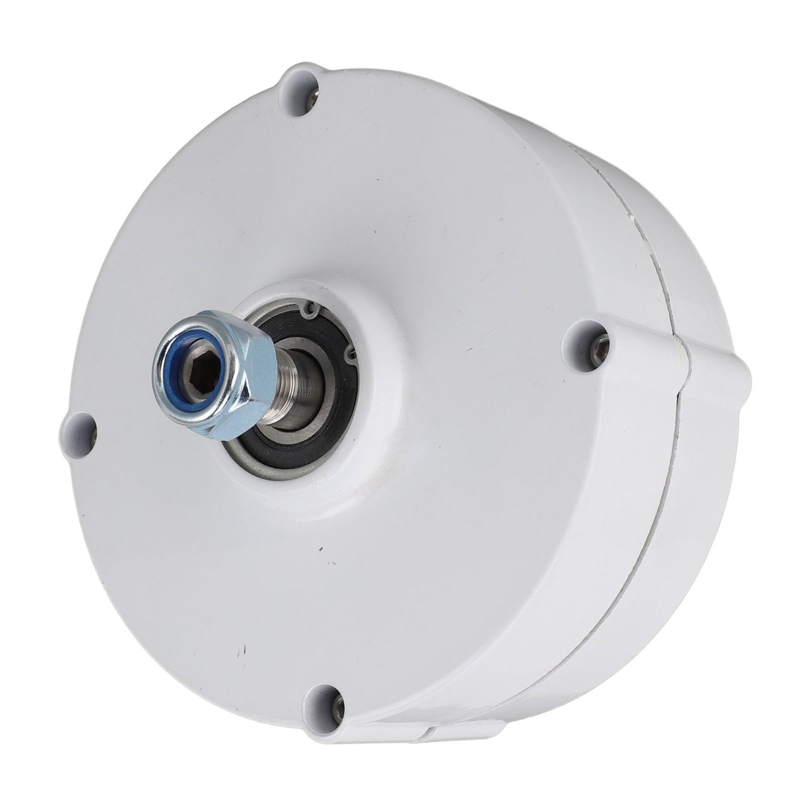 FTVOGUE Alternatore a Magneti Permanenti CA Trifase, Generatore di Motore Elettrico in Lega di Alluminio 12V 100W, Lubrificazione a Grasso, Compatto 14 X 14 Cm per Uso Domestico di Turbine Eoliche