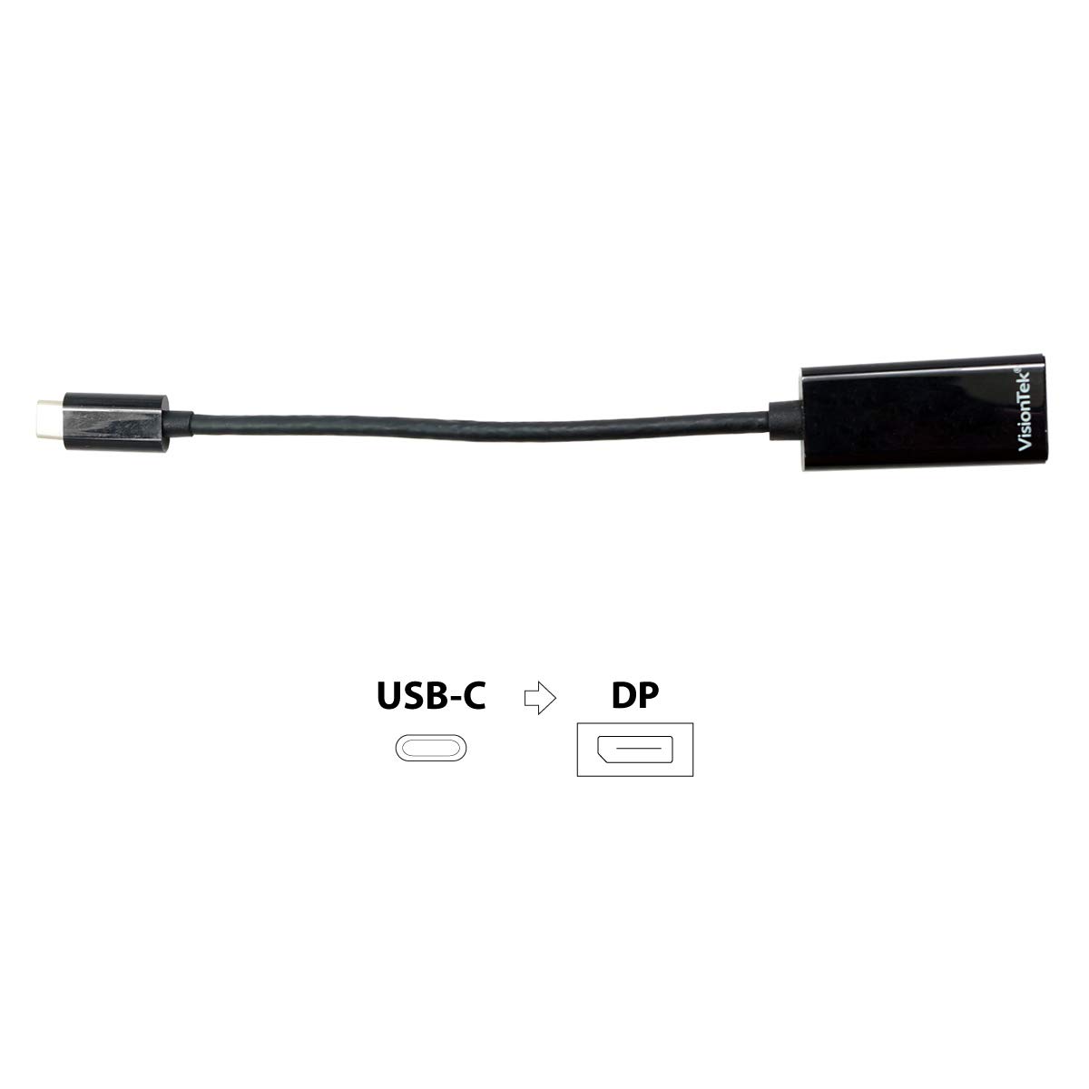 VisionTek USB Type C to DisplayPort Adapter (M/F) 900817