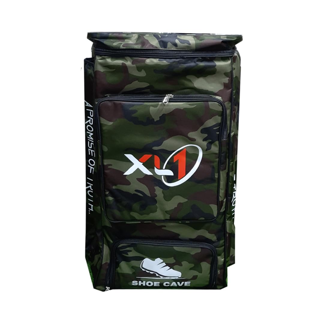 XL1 Cricket KITBAG CAMO Green Duffle Junior-picture-20