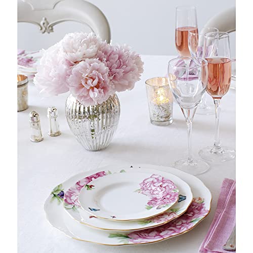 Royal Albert - 40001557 Royal Albert Friendship Collection 10" Dinner Plate, Mostly White With Mulitcolored #TOP1