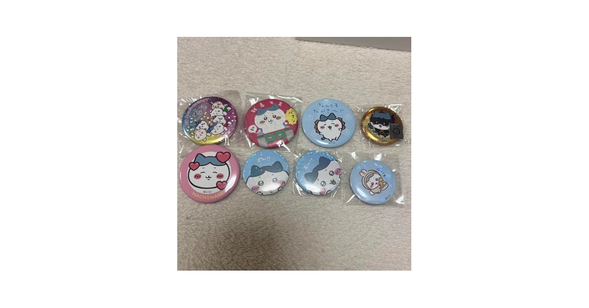 【レアあり】ハチワレ 缶バッジ まとめ売り レアあり】ハチワレ 缶バッジ まとめ売り