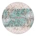 Seltmann 001.749607 Coup Fine Dining M5380 - Servizio da 6 piatti piani in porcellana, forma rotonda, diametro 30,5 cm, colore: turchese/rosso/marrone