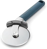 KitchenAid Pizza Wheel Cutter: Razor-Sharp Angled Blade, Finger Guard, Ergonomic Handle - Versatile for Pizza, Pie & Pastry