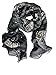 Produktbild Schal Damen Schwarz Skull @ KUSTOM FACTORY