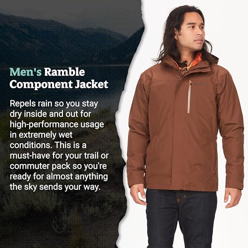 Image of MARMOT Men's Ramble Component Jacket Rain Jacket for Men, Waterproof Jacket for Hiking, Climbing, Backpacking