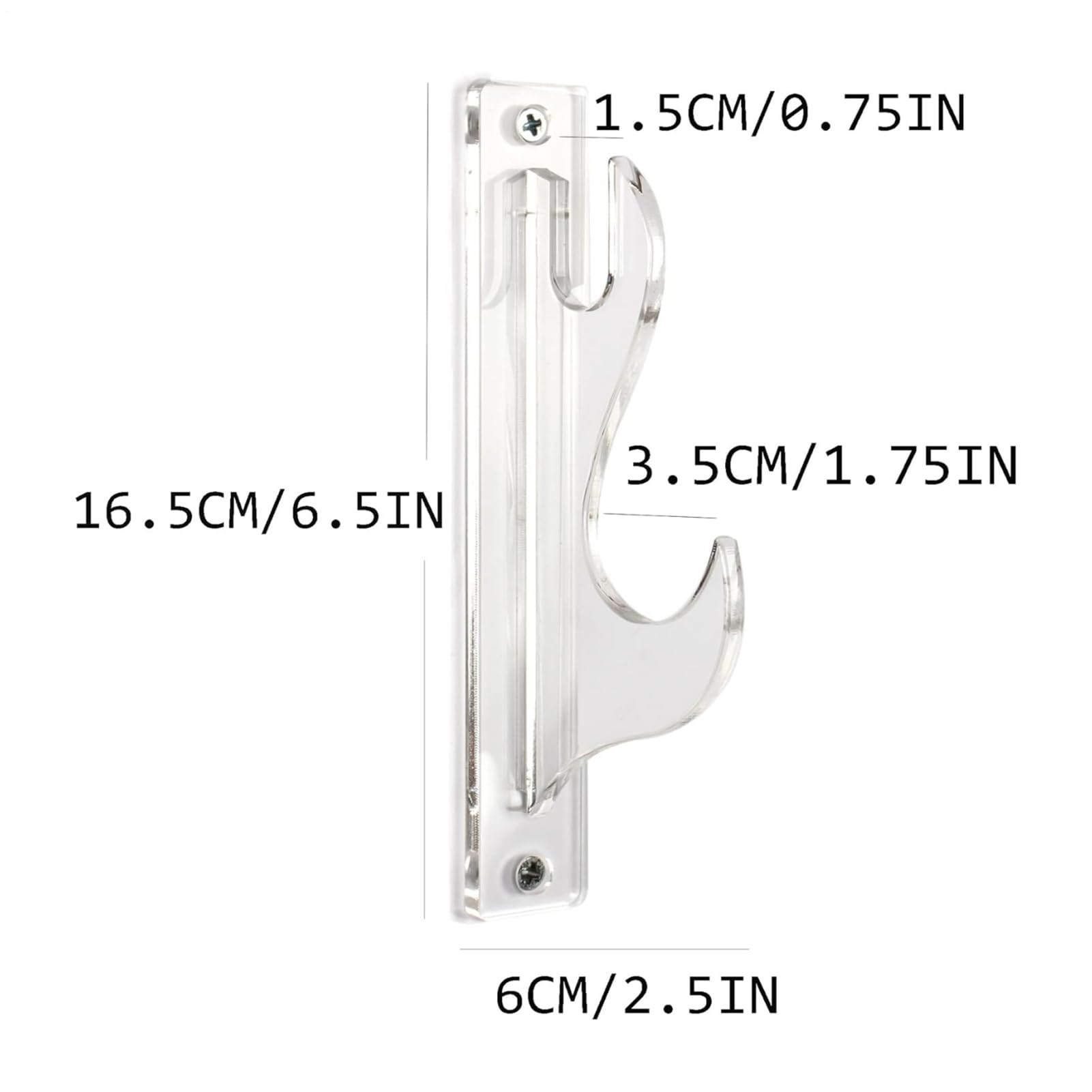 Supporto da parete per spada in acrilico, 1 set di espositori per spada , espositore a sciabola luminosa, supporto da parete per spada , supporto per spada per bastoni, ombrelli,