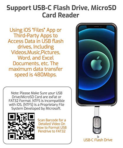 Image of (Apple MFi Certified) USB-C Female to Light-ning Cable Connector, Type-C to 8 Pin Male PD Fast Charging Converter Cord Data Sync Connector for i-Phone 15 14 13 12 11 Air Pods i O S Devices (1)