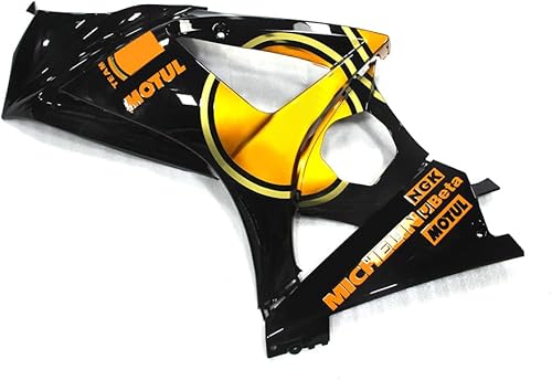 Miniatura 7 de WYNMOTO Kit de carenado de plástico ABS de oro negro brillante para Suzuki GSXR1000 K7 2007 2008 GSXR 1000 07 08 GSX-R1000 Kits de cuerpo de molde