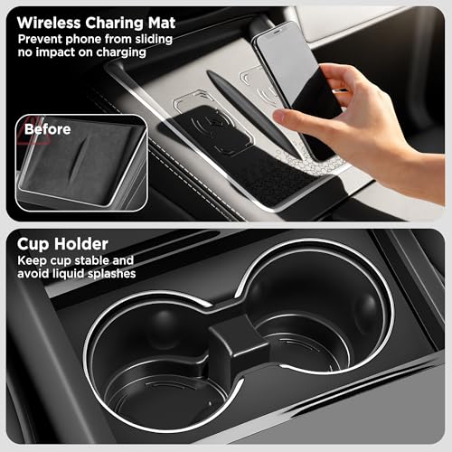 Image of 11PCS Console Organizer for Tesla Model 3 Accessories 2026-2024