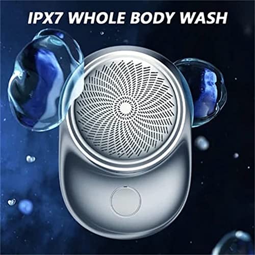 New Powerful Storm Shaver For Men, 2023 Upgrade Mini Portable Electric Shave, Wet And Dry Usb Electric Shaver (Silver) #TOP3