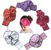 ZHW Baby Girl's Flower Headband Hairband Bow Big Flower 5 Pack