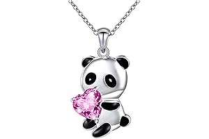 Cute Cartoon Panda Pendant Necklace