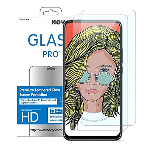 NOVAGO Compatible con Huawei P Smart Z - 2 Protectores de Pantalla de Vidrio Templado
