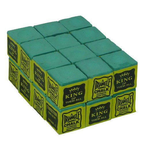 TRIANGLE light green chalk 24 loose pieces