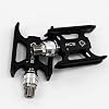 Titanium Quick Release Pedals 2 Holders for Brompton Lightweight 193g Pair Black