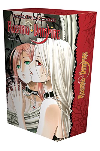 Rosario+Vampire Complete Box Set: Volumes 1-10 and Season II Volumes 1-14 with Premium