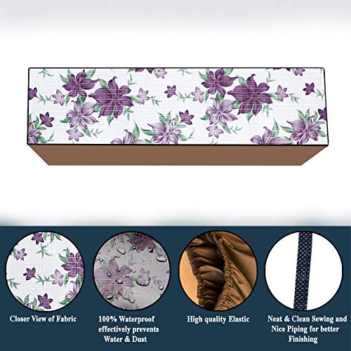 Image of Polycarbonate Water & Dustproof Split Ac Cover for Lloyd 1 Ton 3 Star Ls12b32mx, Beige (Color13)