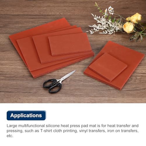 Tapis de presse à chaud pour corriger les défauts d'impression textile