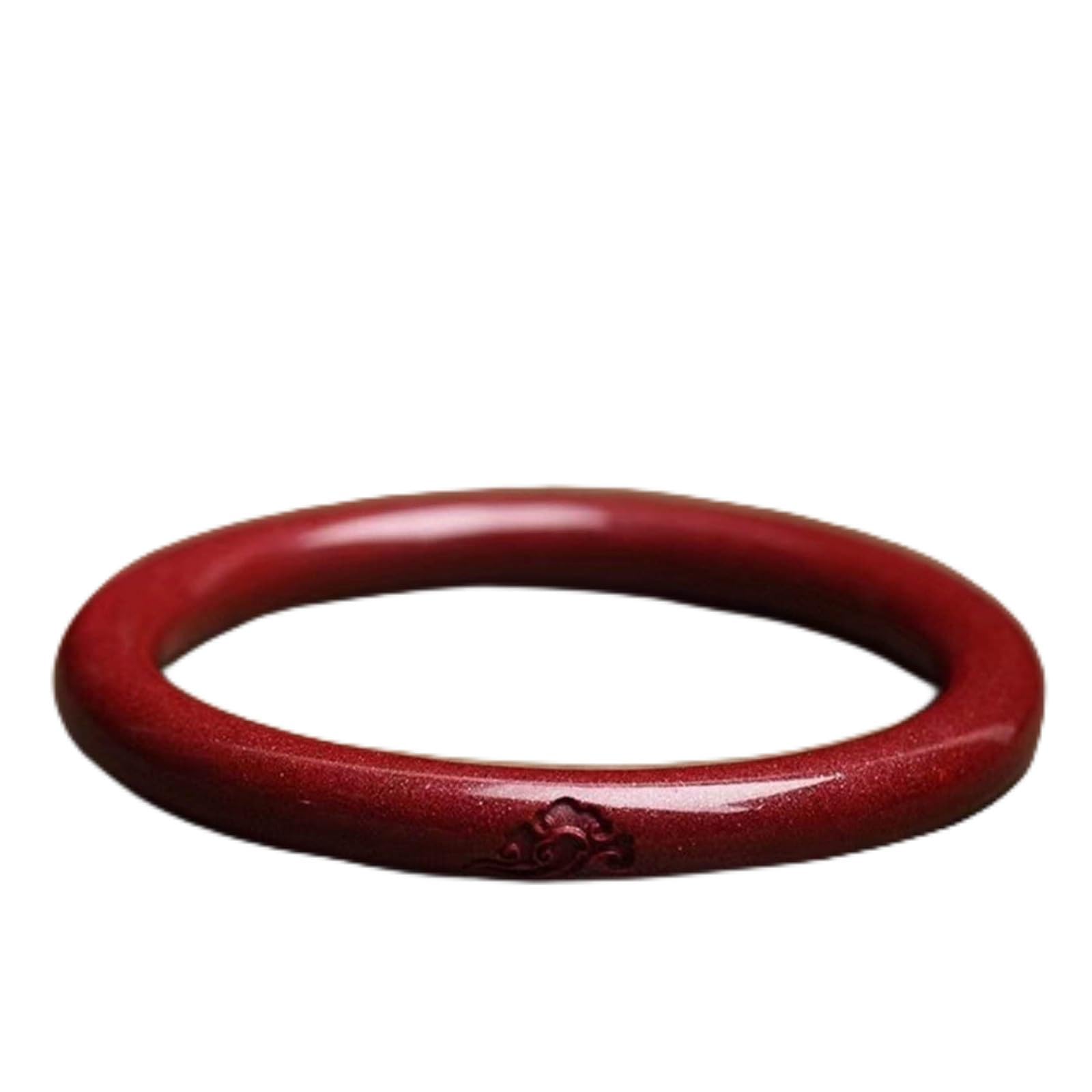 Braccialetto Feng Shui con cristalli cinabro da donna, braccialetto portafortuna con nuvole di buon auspicio, gioielli vintage con pietre naturali per la prosperità