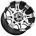 Raceline Wheels 982 RAPTOR Satin Black Machined Face Wheel (16 x 8. inches /6 x 139 mm, 0 mm Offset)