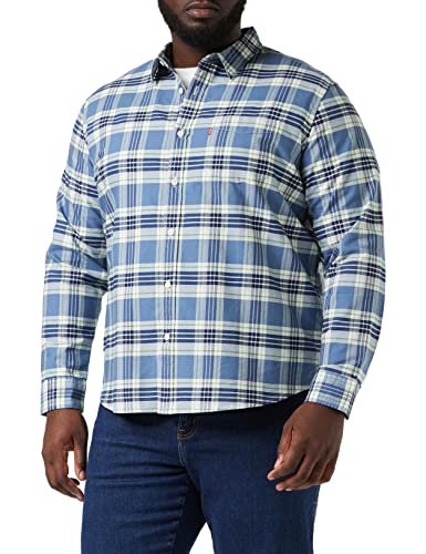 Levi's Herren Classic 1-Pocket Standard Hemd Bruce Sunset Horizon (Blau) S – Ansicht 1