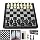 Travel Chess Set 3 in 1-10 Inch Chess Checkers Backgammon Set Magnetic - Travel Board Games Portable Travel Games