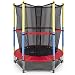 Best Choice Products 55" Round Kids Mini Trampoline w/ Enclosure Net Pad Rebounder Outdoor Exercise