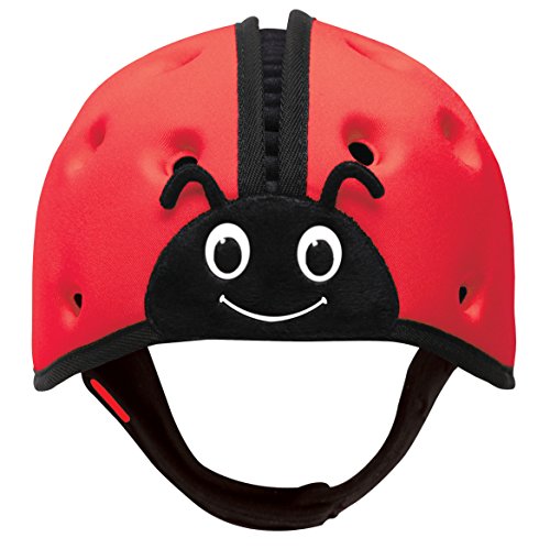 SafeheadBABY Soft Helmet for Babies Learning to Walk - Ladybird Red