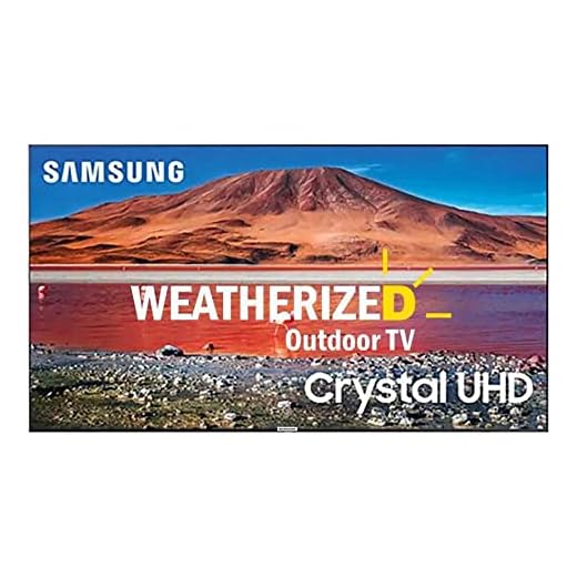 Weatherized TVs Prestige Converted Samsung 7 Series 50 Inch 4K LED HDR Outdoor Smart UHDTV - 50WTSP